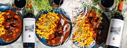 Hovädzie ragú s hokkaido haluškami a TIP na víno El Coto