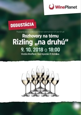 2018-10-9 10/10 Rozhovory na tému Rizling "na druhú" 